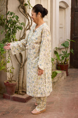 UAE-1 Piece Printed Lawn Shirt SL-62009