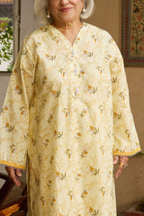 UAE-1 Piece Printed Lawn Shirt SL-62022