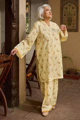 UAE-1 Piece Printed Lawn Shirt SL-62022