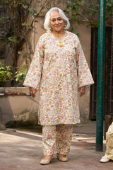 UAE-1 Piece Printed Lawn Shirt SL-62024
