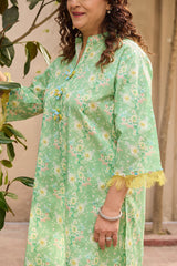 UAE-1 Piece Printed Lawn Shirt SL-62026