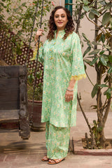 UAE-1 Piece Printed Lawn Shirt SL-62026