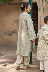 UAE-1 Piece Printed Lawn Shirt SL-62027