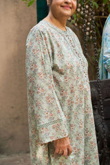 UAE-1 Piece Printed Lawn Shirt SL-62027