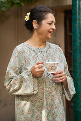 UAE-1 Piece Printed Lawn Shirt SL-62027