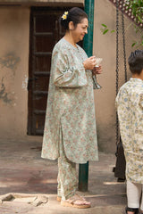 UAE-1 Piece Printed Lawn Shirt SL-62027