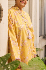 UAE-1 Piece Printed Lawn Shirt SL-62028