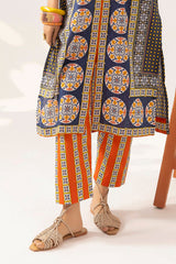 UAE-2 Piece Printed Lawn Suit