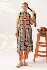 UAE-2 Piece Printed Lawn Suit