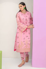 UAE-2 Piece Gold Printed Lawn Suit  TL-62018