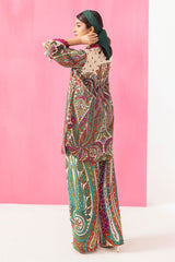 UAE-2 Piece Printed Lawn Suit