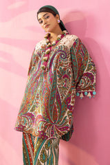 UAE-2 Piece Printed Lawn Suit