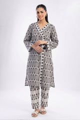 UAE-2 Piece Printed Lawn Suit