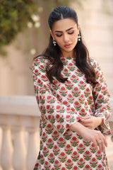 UAE-2 Piece Printed Lawn Suit
