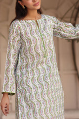 UAE-2 Piece Printed Lawn Suit