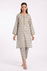 UAE-2 Piece Printed Lawn Suit