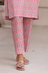 UAE-2 Piece Printed Lawn Suit