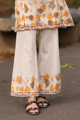 UAE-2 Piece Printed Lawn Suit with Printed Trouser