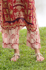 UAE-2 Piece Printed Lawn Suit with Printed Trouser