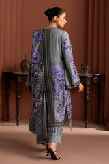 UAE-3 Piece Printed Linen Suit