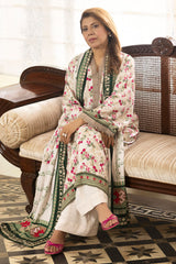 UAE-3 Piece Printed Linen Suit