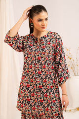 UAE-1 Piece Printed Linen Shirt SV-52003