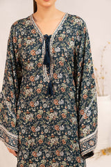 UAE-1 Piece Printed Linen Shirt SV-52005