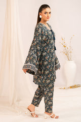 UAE-1 Piece Printed Linen Shirt SV-52005