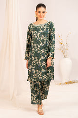 UAE-1 Piece Printed Linen Shirt SV-52008