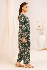 UAE-1 Piece Printed Linen Shirt SV-52008