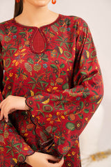 UAE-1 Piece Printed Linen Shirt SV-52010