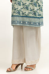 UAE-Rawsilk Embroidered Trouser IUSTTR-1463