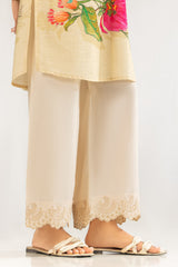 UAE-Rawsilk Embroidered Trouser