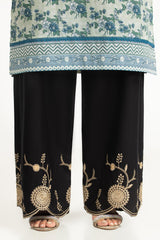 UAE-Rawsilk Embroidered Trouser IUSTTR-1470