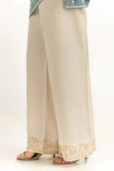 UAE-Rawsilk Embroidered Trouser IUSTTR-1472