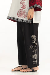 UAE- Rawsilk Embroidered Trouser