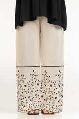 UAE-Rawsilk Embroidered Trouser