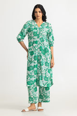 UAE- Rayon Printed Co-Ord Set