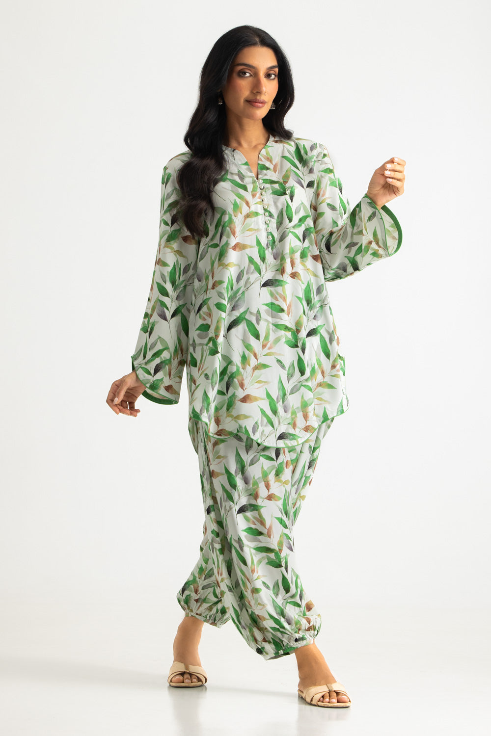 UAE- Rayon Printed Co-Ord Set