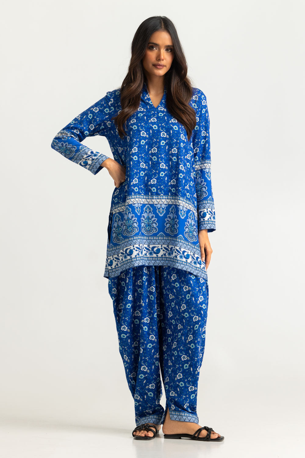 UAE- Rayon Printed Co-Ord Set