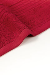 UAE-Red Dyed Bath Towel