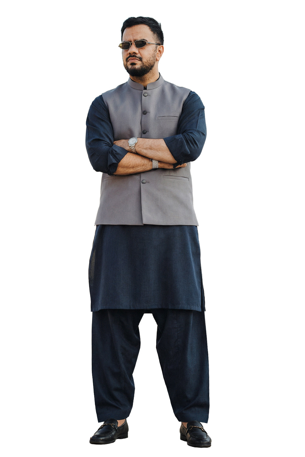 UAE-Regular Fit Styling Waist Coat