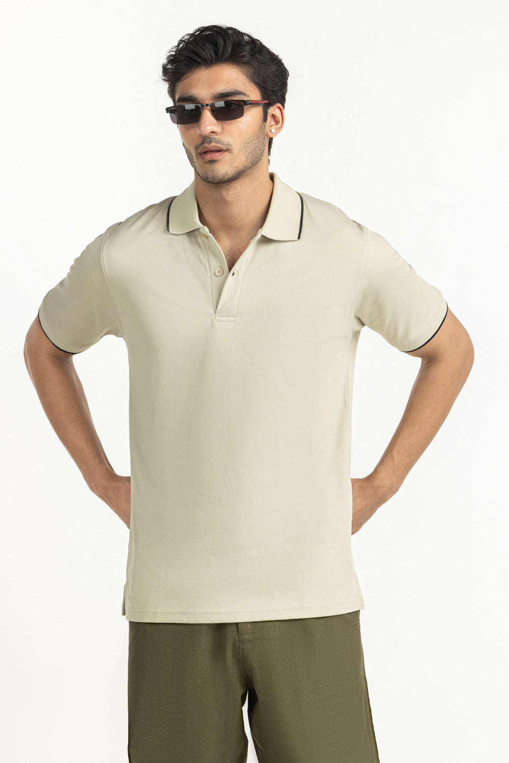 UAE-Regular Fit Polo MN-PSH-SS25-017