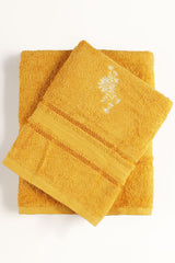 UAE-Sun Flower Embroidered Towel
