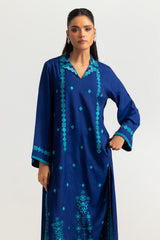 UAE- Viscose Rawsilk Embroidered Shirt