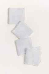 UAE-White Combed Towel 4pcs Set 25