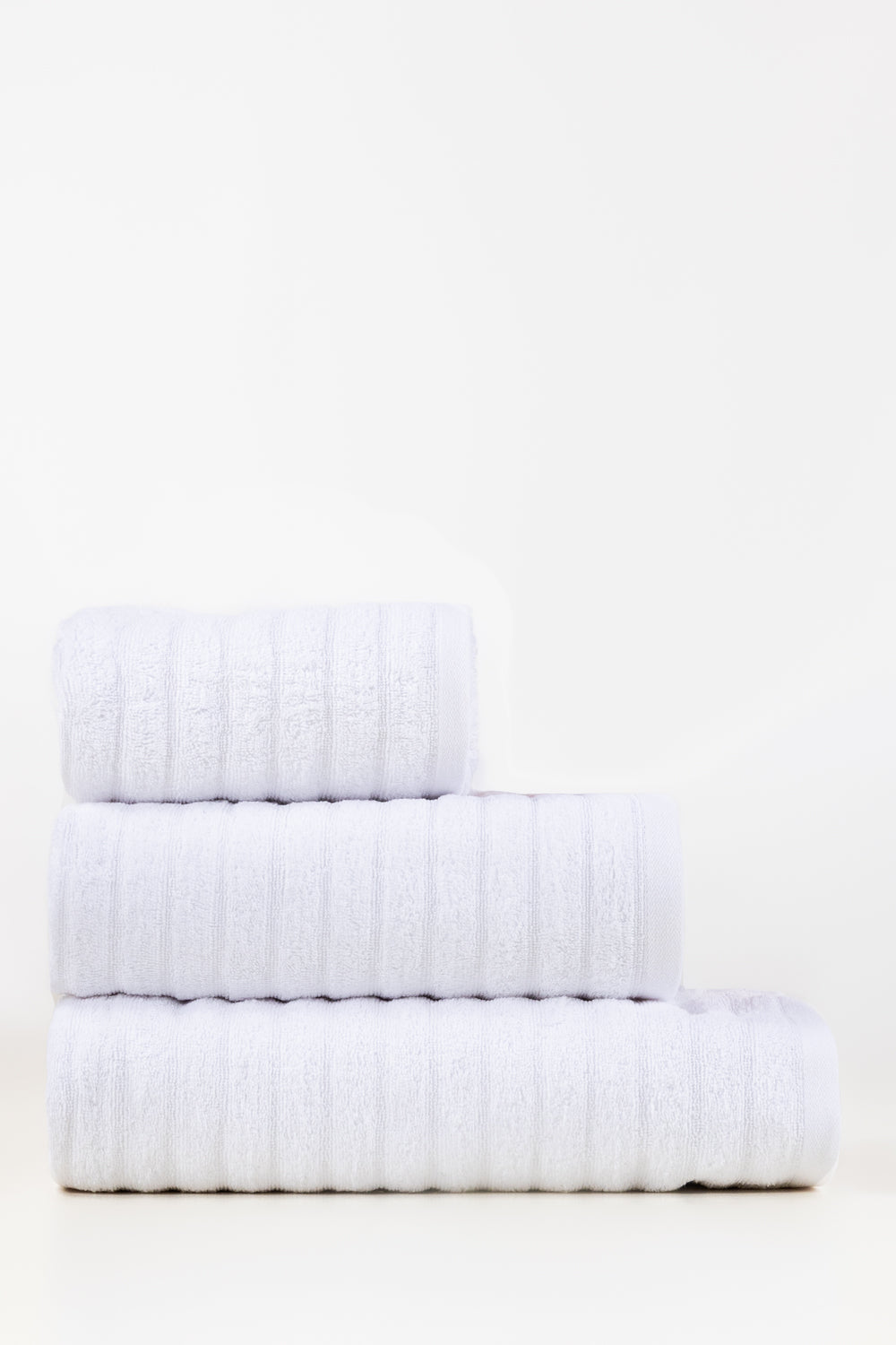 UAE-White Combed Plain Towel 26
