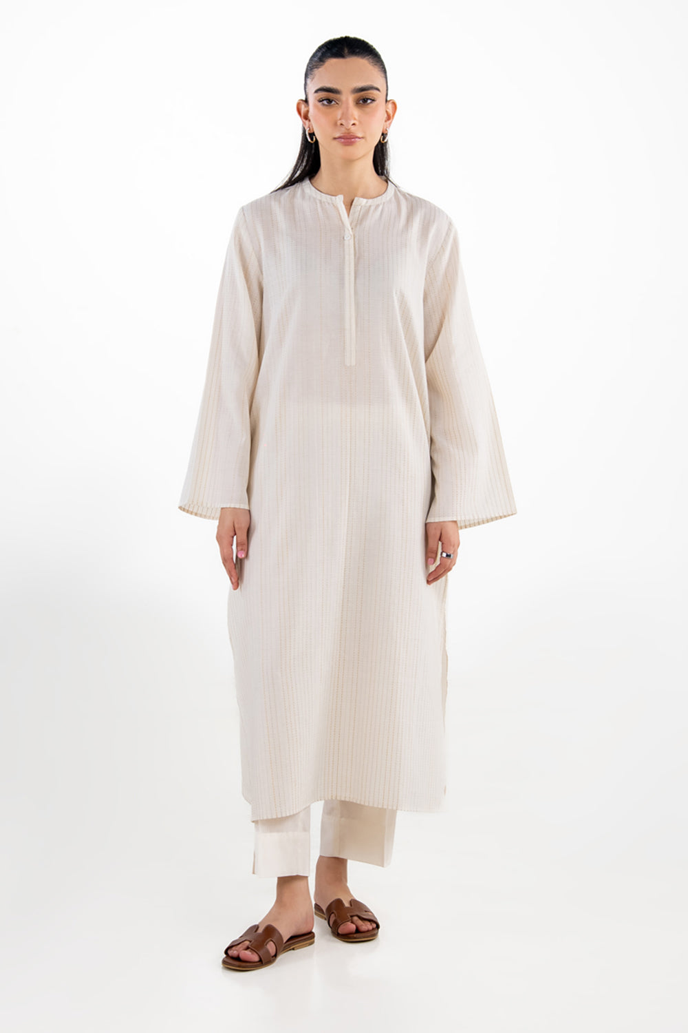 UAE-Yarn Dyed Co-Ord Set IPST-77620