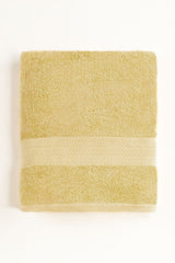 UAE-Yellow Dyed Bath Towel