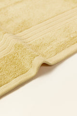 UAE-Yellow Dyed Bath Towel